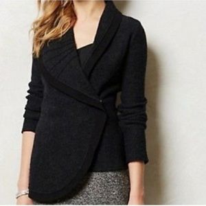 Anthropologie Guinevere 100% Wool Cardigan